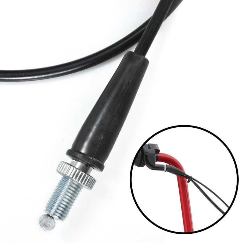 HOLATO 36'' Throttle Cable for SSR70 SSR110 SSR125 50cc 70cc 110cc 125cc Tao Tao DB14 DB24 DB27 Baja Dirt Runner DR70 DR90 DR125 Apollo RFZ XR50 XR70 Coolster Roketa Chinese Pit Dirt Bike Motor Black - Image 4